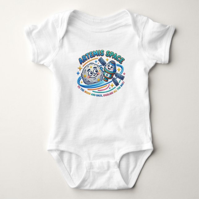 BODY PARA BEBÉ ESPACIO ARTEMIS (Anverso)