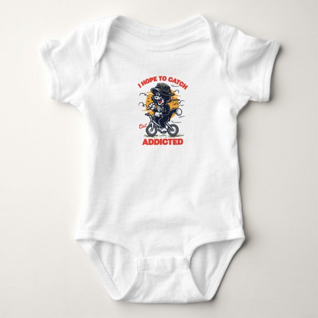 Body Para Bebé Espero atrapar (Anverso)