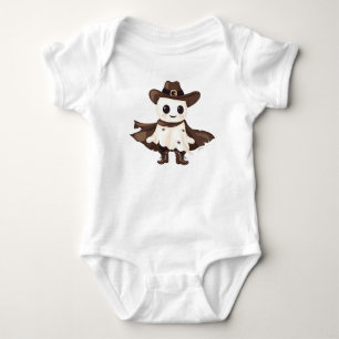 Body Para Bebé Esqueleto de Vaquero Lindo