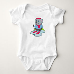 Body Para Bebé Esquí de esquí Koala