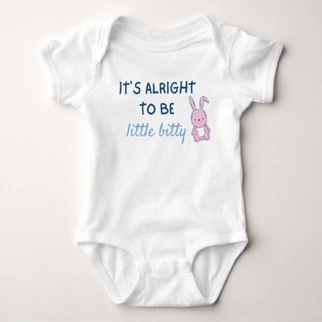 Body Para Bebé Está bien ser pequeño (Anverso)