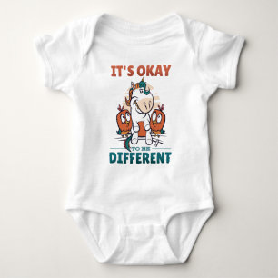 Body Para Bebé Está bien ser una invitación diferente