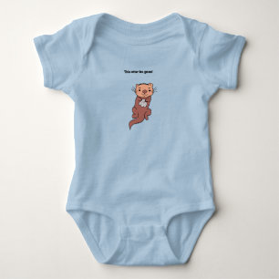 Body Para Bebé Esta camiseta de bebé Otter Be Good