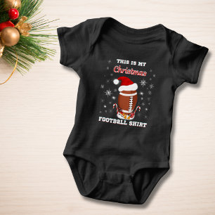 Body Para Bebé Esta es la camiseta de fútbol de mis Navidades con