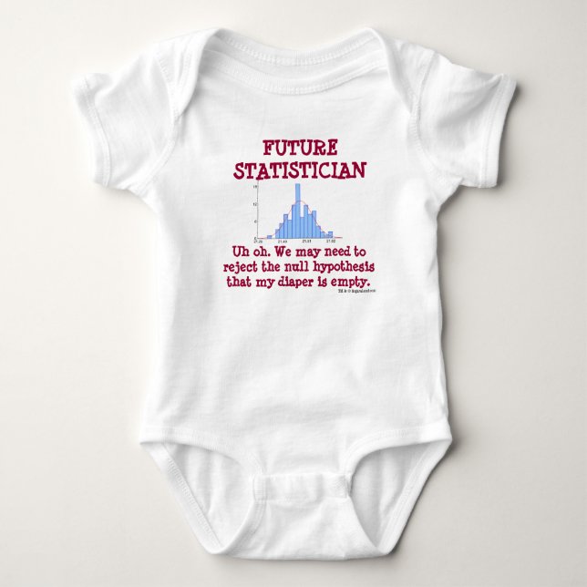 Body Para Bebé Estadístico futuro (Anverso)