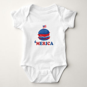 Body Para Bebé Estados Unidos 4 De Julio