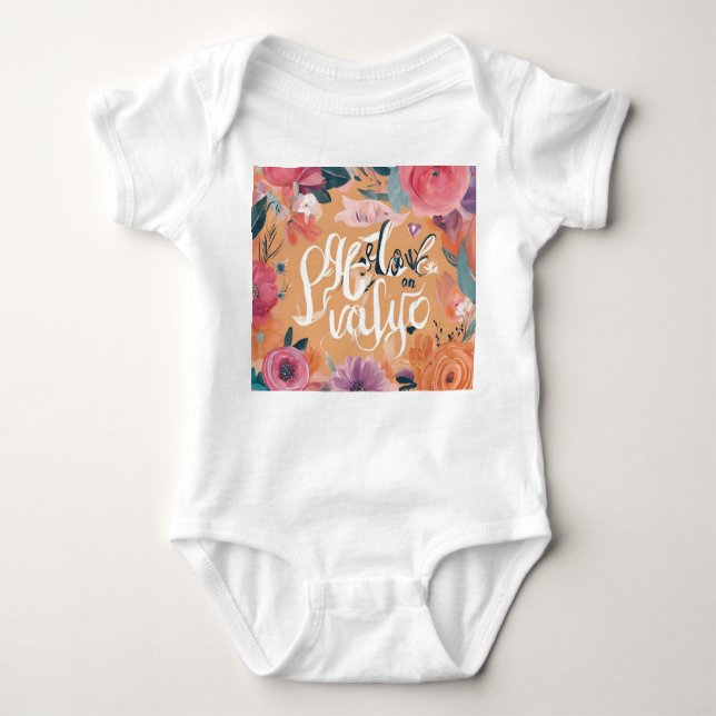 Body Para Bebé Estar inspirado - Diseños motivacionales y de mejo (Anverso)