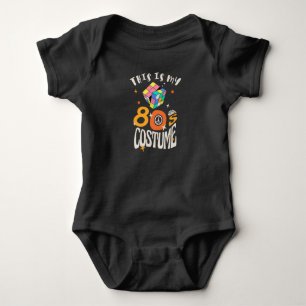 Body Para Bebé Este es mi disfraz de los 80