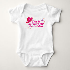 Body Para Bebé Este Es Mi Primer Rodeo