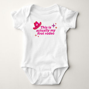 Body Para Bebé Este Es Mi Primer Rodeo