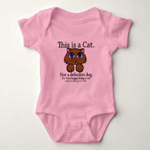 Body Para Bebé Esto es un gato