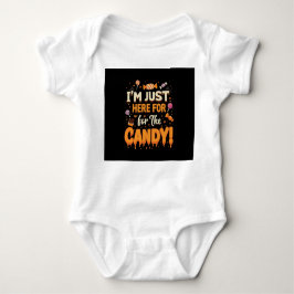 Body Para Bebé ¡Estoy aquí por los dulces! Halloween Bodysuit