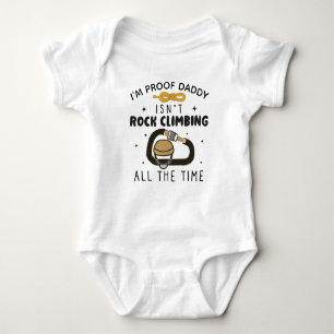 Body Para Bebé Estoy demostrando que papá no sube todo el tiempo