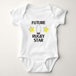 Body Para Bebé Estrella de Rugby Futura
