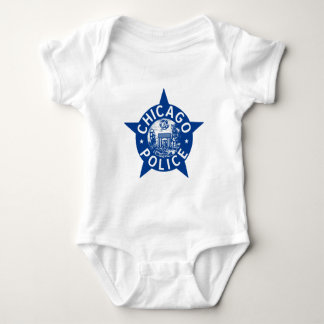 Body Para Bebé ESTRELLA del VINTAGE de la policía de Chicago