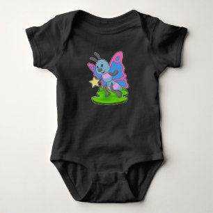 Body Para Bebé Estrella mariposa