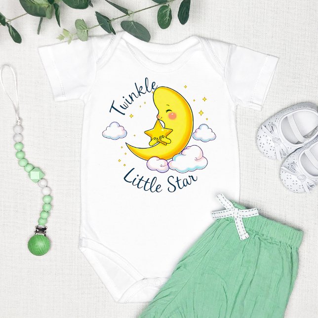 Body Para Bebé "Estrella pequeña de Twinkle" (Subido por el creador)