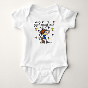 Body Para Bebé Estrella ropeadora de Redhead Boy