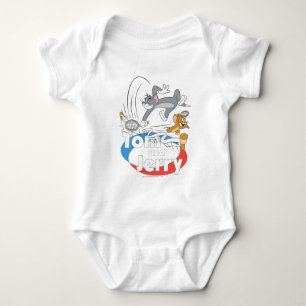 Body Para Bebé Estrellas de tenis Tom y Jerry 7