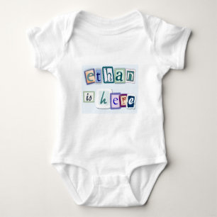 Body Para Bebé Ethan está aquí