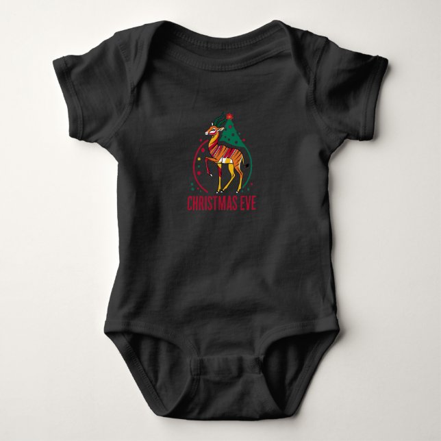Body Para Bebé Eve navidades (Anverso)