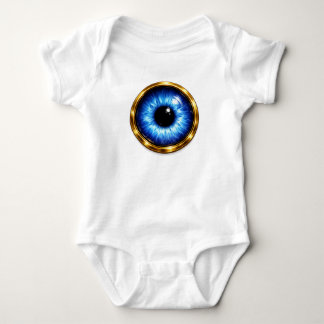 Body Para Bebé Evil Eye Baby Shirt – Blue Protective Eye Cute Inf