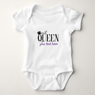 Body Para Bebé EVIL QUEEN Bebé Personalizado personalizado Una pi