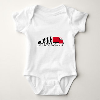 Body Para Bebé Evolución of usted Piaggio Ape mini transporter