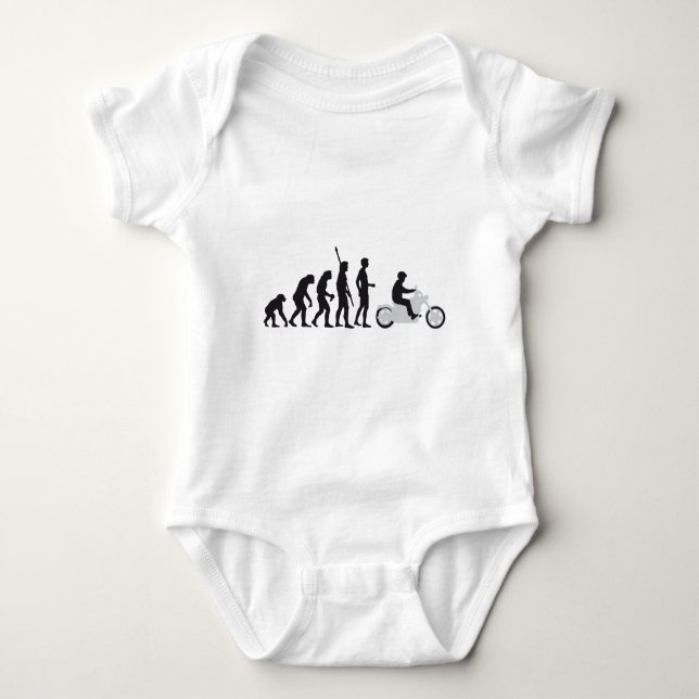Body Para Bebé evolution biker (Anverso)