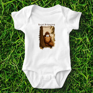 Body Para Bebé Experto en Distanciamiento Social Sasquatch