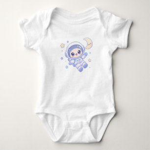 Body Para Bebé Explorador de Espacio Pequeño