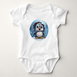 Body Para Bebé Explorador de nieve suave bebé pingüino