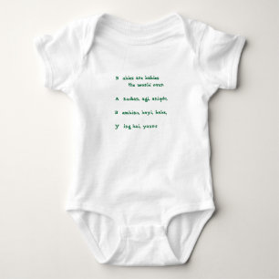 Body Para Bebé ¡EY BEBÉ! onesy
