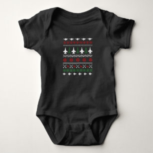 Body Para Bebé F16 Navidades Bodysuit