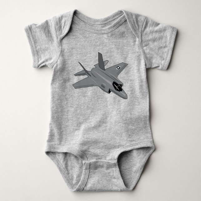 BODY PARA BEBÉ F-35 (Anverso)