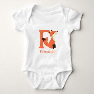 Body Para Bebé F es para personalizar zorro