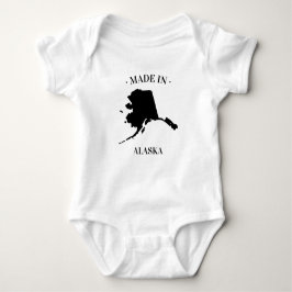 Body Para Bebé Fabricado en Alaska AK Baby Bodysuit