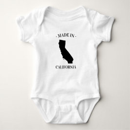 Body Para Bebé Fabricado en California CA Baby Bodysuit