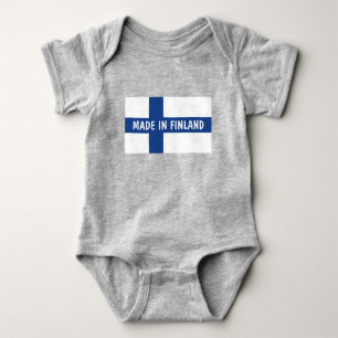 Body Para Bebé Fabricado en Finlandia con ropa de bebé para reci