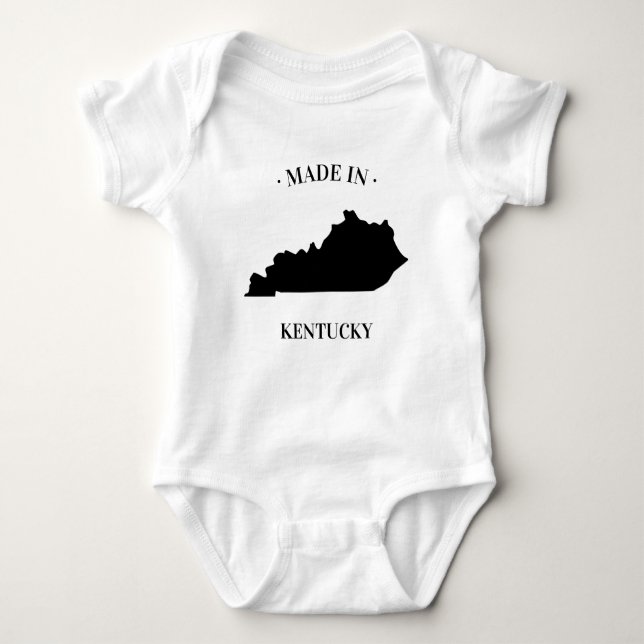 Body Para Bebé Fabricado en Kentucky KY Baby Bodysuit (Anverso)