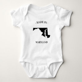 Body Para Bebé Fabricado en Maryland MD Baby Bodysuit