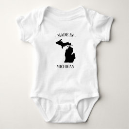 Body Para Bebé Fabricado en Michigan MI Baby Bodysuit