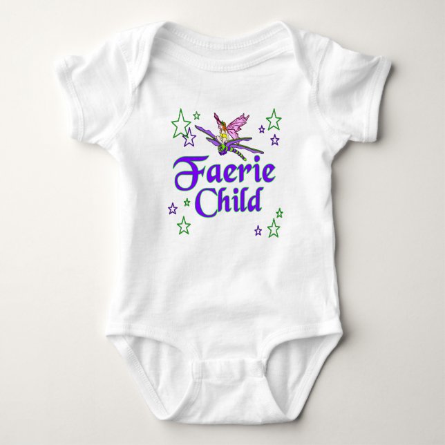 Body Para Bebé Faerie Child (Anverso)