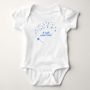 Body Para Bebé Fairy Wand & Stars, A Wish Come Verdadero