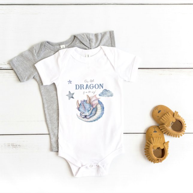 Body Para Bebé Fairytale Dreamy Dragon Baby Shower (Subido por el creador)