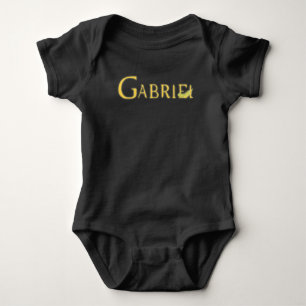 Body Para Bebé Fallo Archangel Gabriel Front and Back
