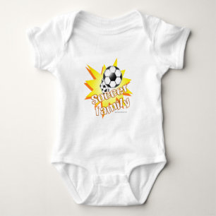 Body Para Bebé Familia de fútbol