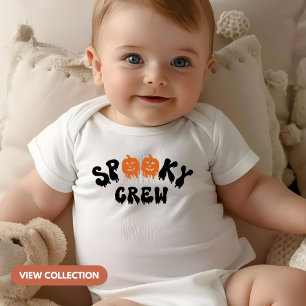 Body Para Bebé Familia de Halloween de Spooky Crew