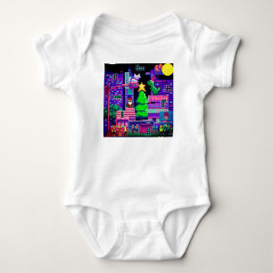 Body Para Bebé Familia de navidades de la abuela Miktiez holidaym