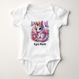 Body Para Bebé Fantasía de unicornio